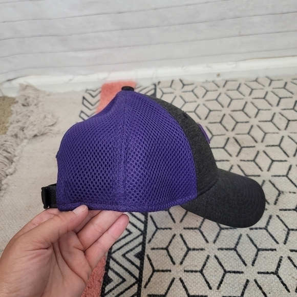 COLORADO ROCKIED GRAY BILL PURPLW MESH HAT W ADJUSTABLE CLOSURE, OSFM - Picture 7 of 10